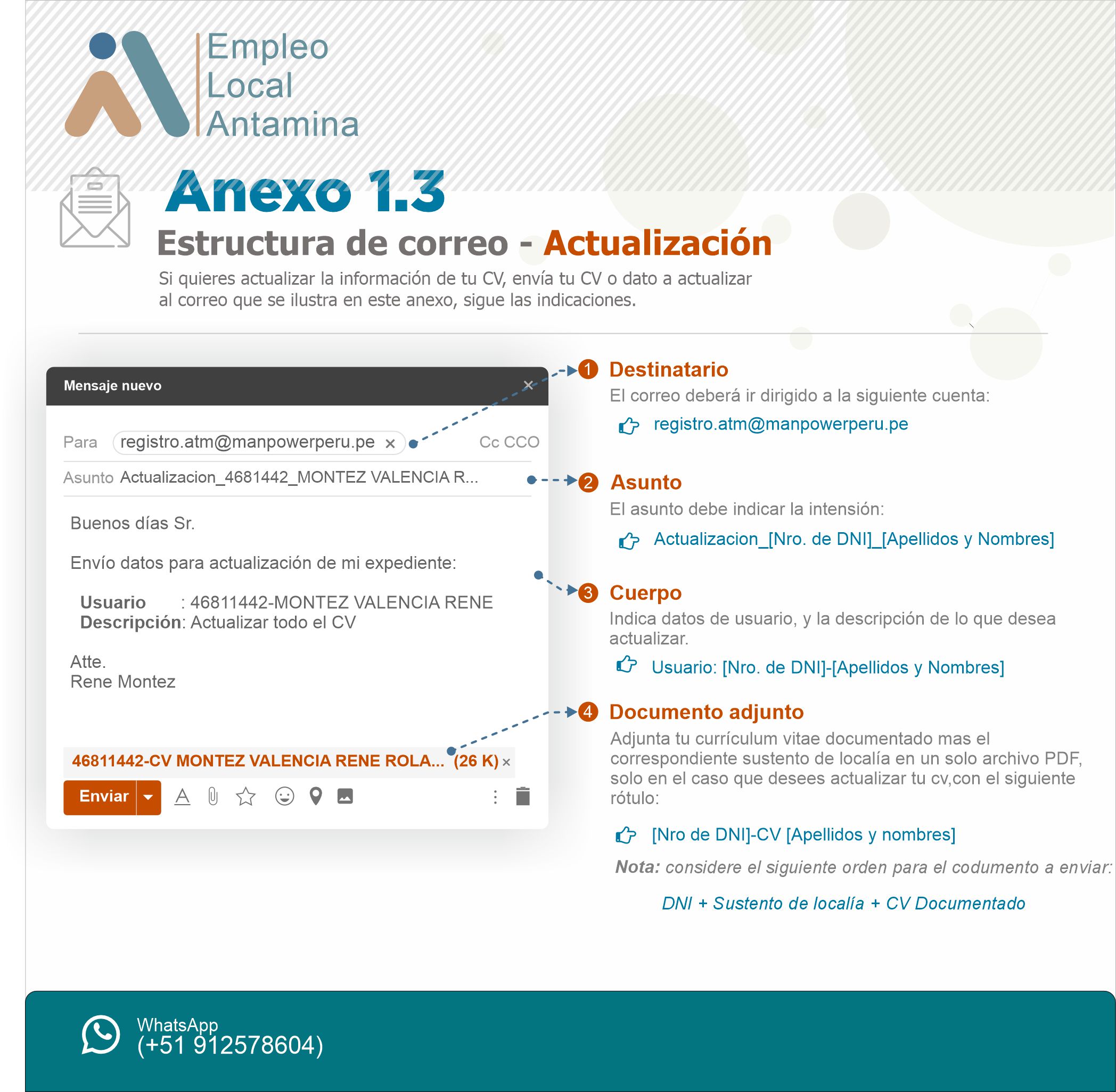 Proceso de registro Plataforma